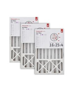 Honeywell Home 16x25x4 MERV 8 Furnace Filter (3-pack)